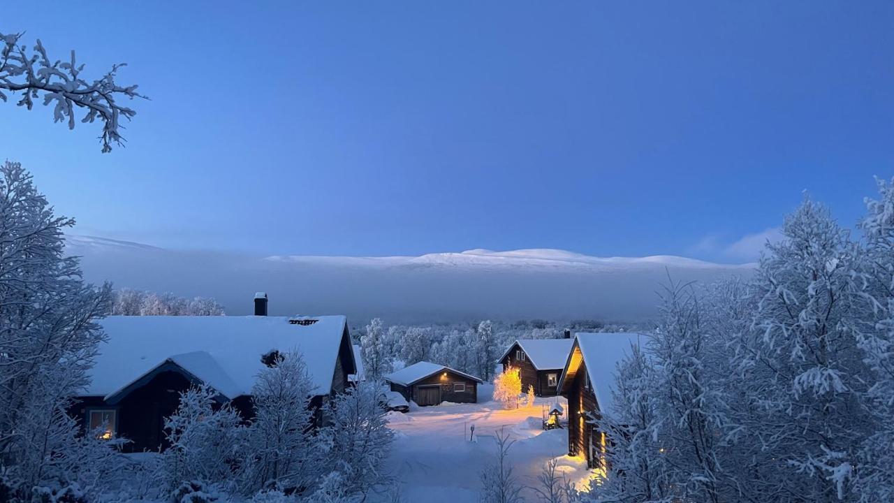 Bruksvallarna - Modern Fjaellstuga Med Panoramautsikt Och Wifi 외부 사진