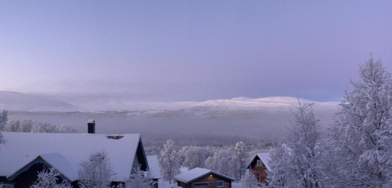 Bruksvallarna - Modern Fjaellstuga Med Panoramautsikt Och Wifi 외부 사진