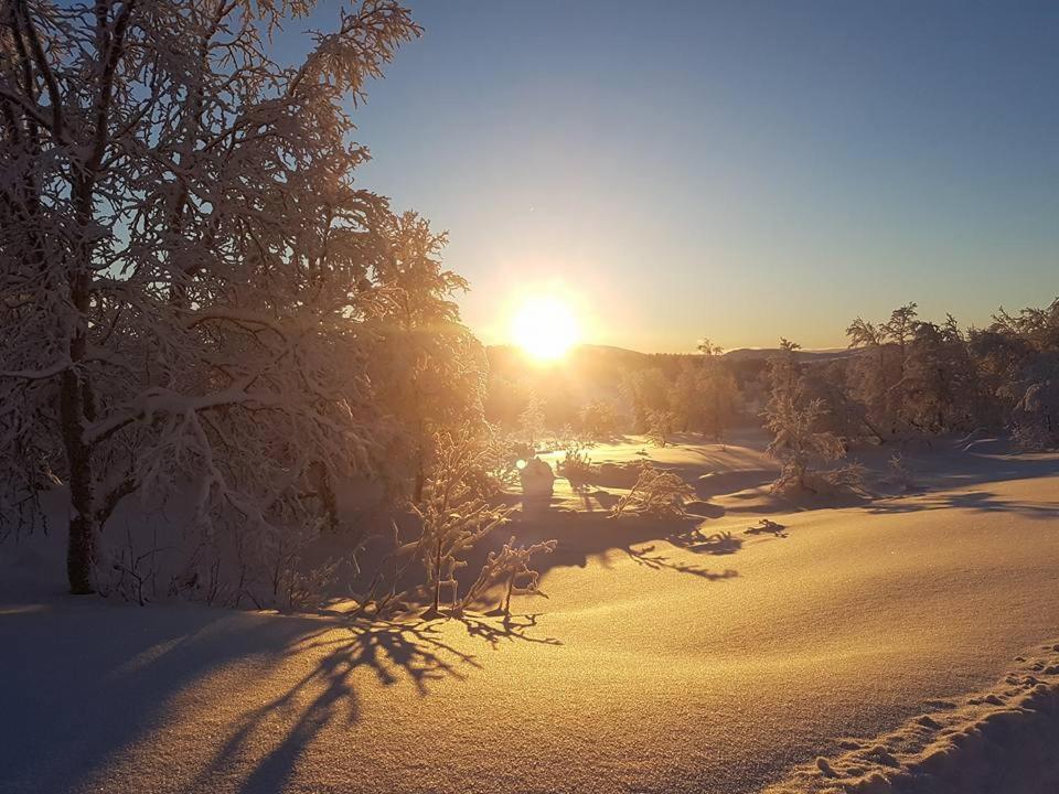 Bruksvallarna - Modern Fjaellstuga Med Panoramautsikt Och Wifi 외부 사진