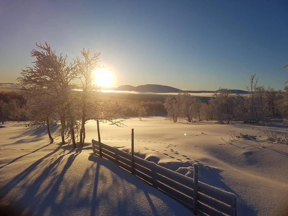 Bruksvallarna - Modern Fjaellstuga Med Panoramautsikt Och Wifi 외부 사진